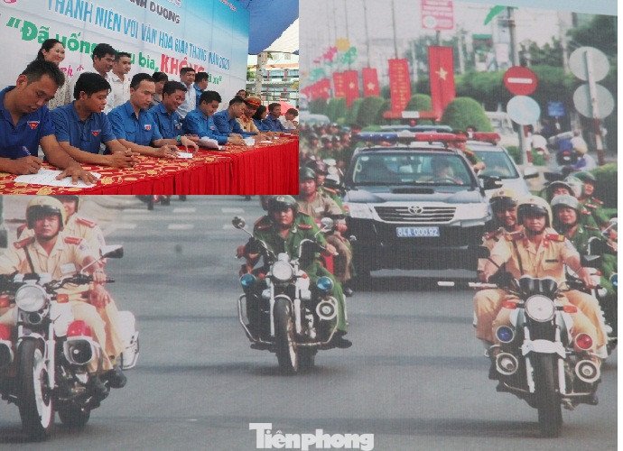 Thanh niên Bình Dương với khẩu hiệu ‘Đã uống rượu, bia thì không lái xe’