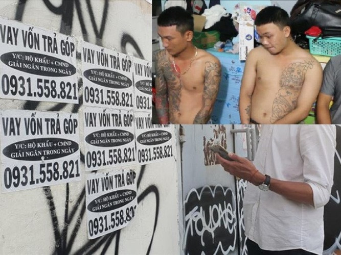 Triệt phá đường dây ‘tín dụng đen’ lãi suất 360%/năm