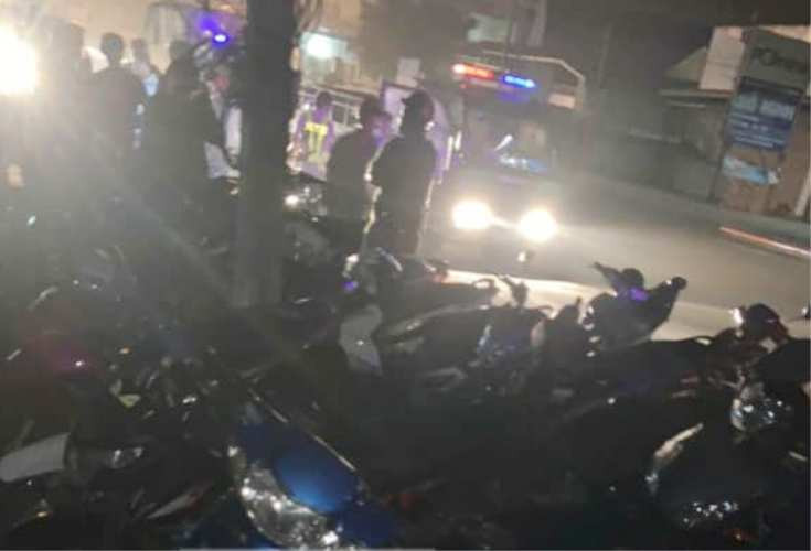 Bị ‘quái xế’ tông, một thượng úy công an nguy kịch