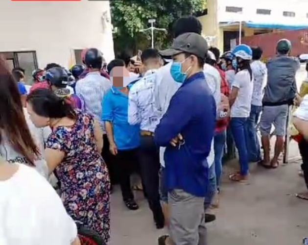 Công nhân ở Bình Dương đòi quyền lợi bảo hiểm