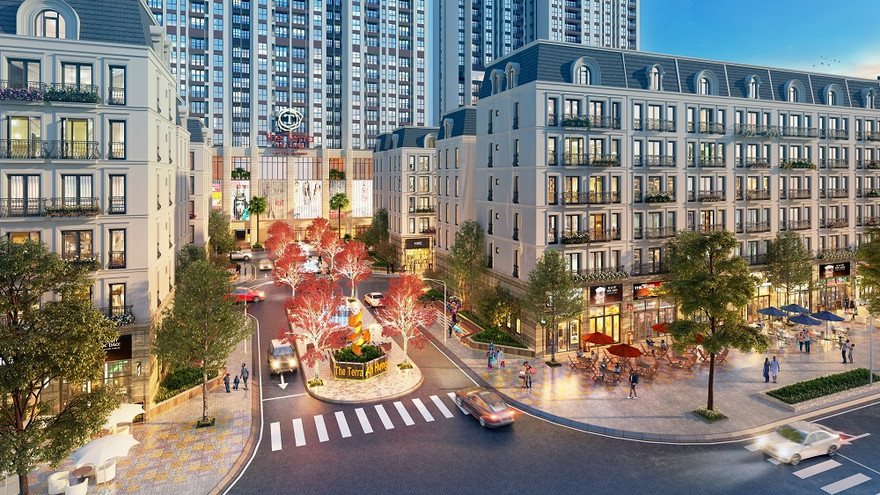 Shophouse đang đón dòng vốn đầu tư (Ảnh minh họa: dự án The Terra - An Hưng, Hà Đông)