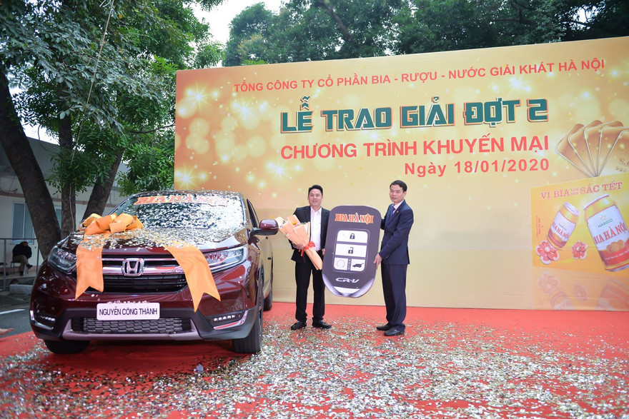 'Lộ diện' chủ nhân may mắn tiếp theo của ô tô Honda CRV trị giá 1,1 tỷ đồng