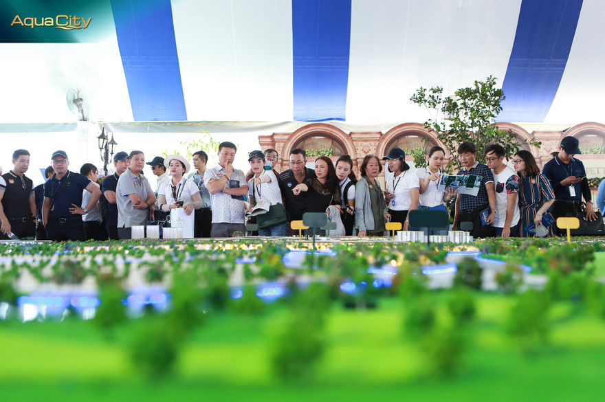 Khu đô thị sinh thái thông minh Aqua City đã trở thành đích ngắm của giới đầu tư và khách hàng có nhu cầu về không gian sống xanh