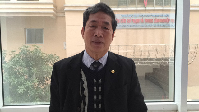 PGS.TS Nghiêm Đình Vỳ, thành viên nhóm biên soạn Chương trình SGK mới môn Lịch sử.