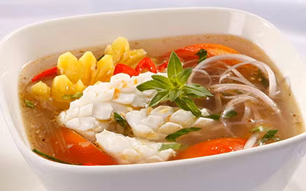 Canh chua mực.