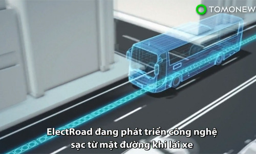 Xe buýt chạy ầm ầm nhờ công nghệ quá lạ lùng này