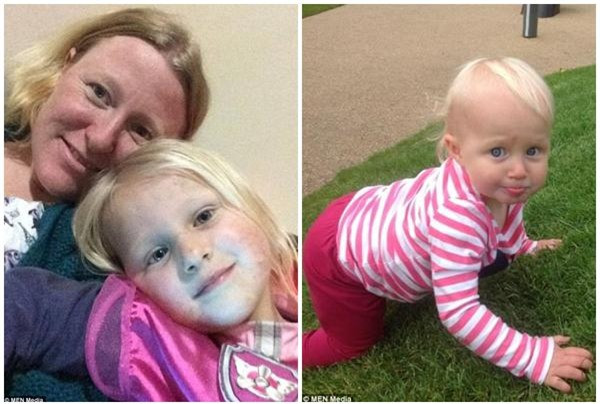 Cô con gái Molly của chị Jane suýt tử vong vì nuốt phải cục pin nhỏ xíu.