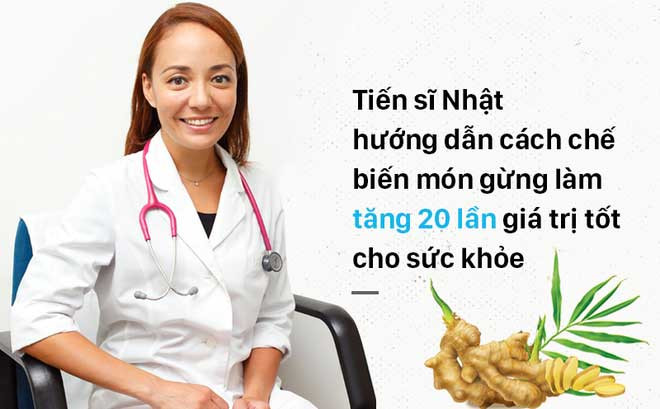 Gừng phát huy tác dụng gấp nhiều lần nếu chế biến theo cách sau