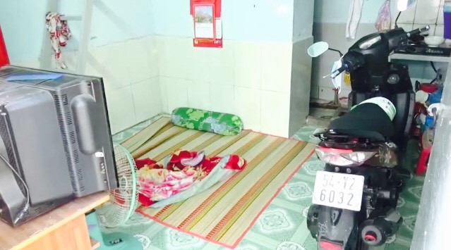 Bên trong căn phòng trọ 