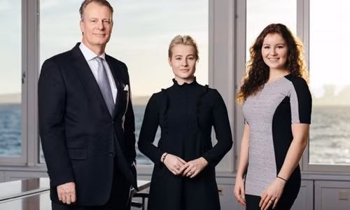 Alexandra và Katharina là hai người con gái duy nhất của tỷ phú Johan Andresen. Ảnh: Ferd.