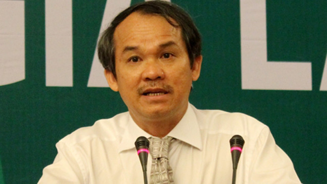 Bầu Đức cho biết trong năm 2016 và một vài năm tới, doanh thu chủ lực của HNG sẽ tập trung vào cây ăn trái. Ảnh: Vũ Lê