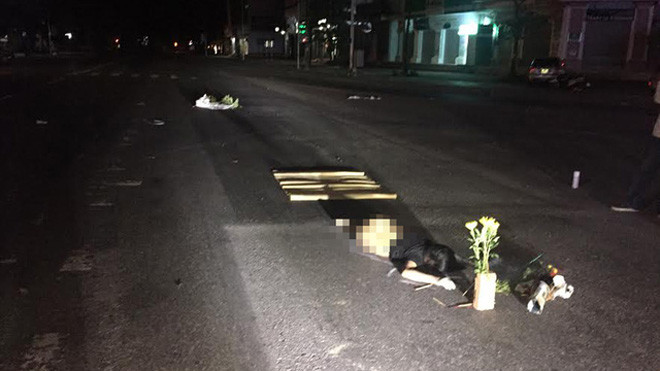 Thi thể nạn nhân được phát hiện trên QL 12C