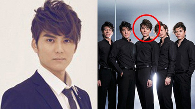 Takuya Kurokawa bên các thành viên nhóm Le Velvets.