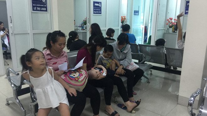 Phòng khám của Viện Dinh dưỡng những ngày đầu hè (Ảnh: Trần Phương)