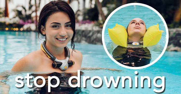 Vòng cổ Ploota đặc biệt dành cho trẻ em và những người có nguy cơ trượt chân trong nhà tắm.