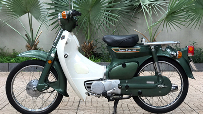 Chiếc Honda Cub 50 1978 của một người sưu tầm xe ở Sài Gòn