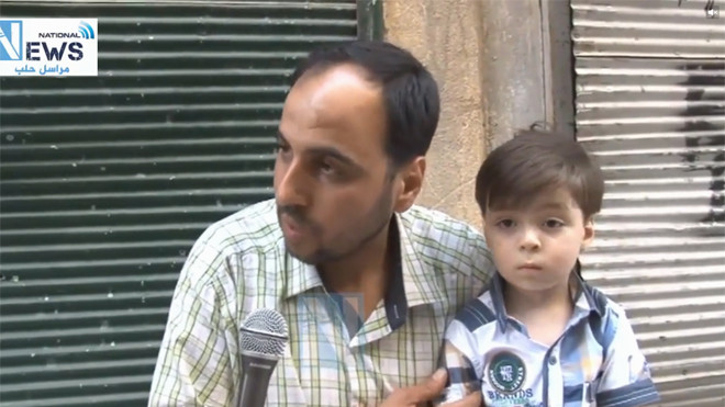 Hình ảnh mới của 'biểu tượng chiến tranh Syria'