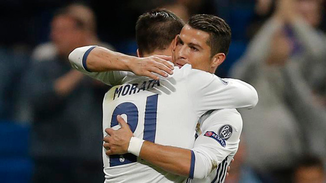 Ronaldo hết buồn, Real sẵn sàng bán Morata cho M.U