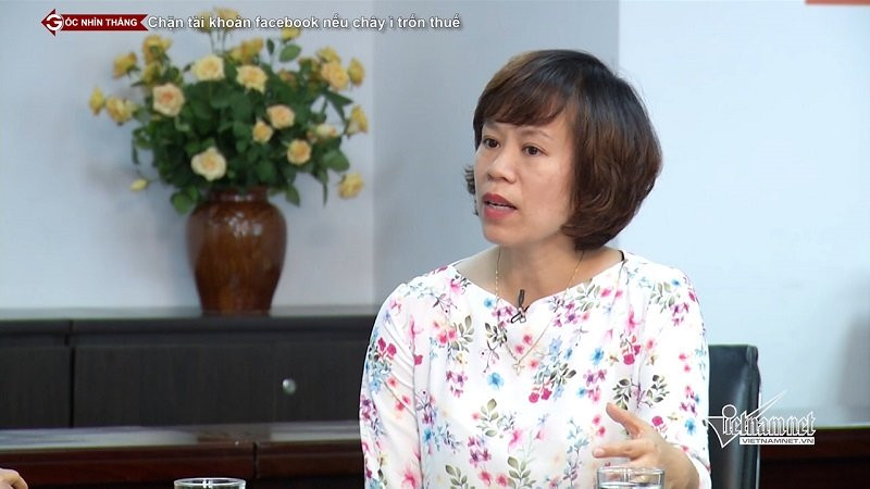 Bà Tạ Thị Phương Lan, Phó Vụ trưởng Vụ Quản lý Thuế thu nhập cá nhân, Tổng cục Thuế (ảnh: Vietnamnet)