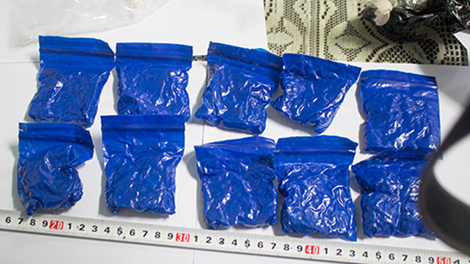  Tang vật vụ án. ẢNH: K.H