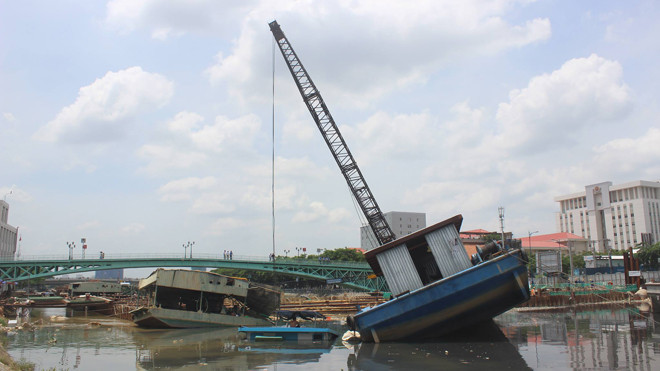 Hiện trường vụ việc.