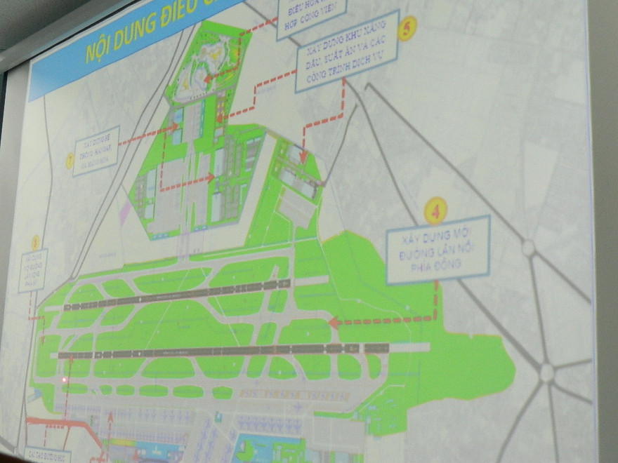 Xây hồ điều tiết, trạm bơm chống ngập sân bay Tân Sơn Nhất