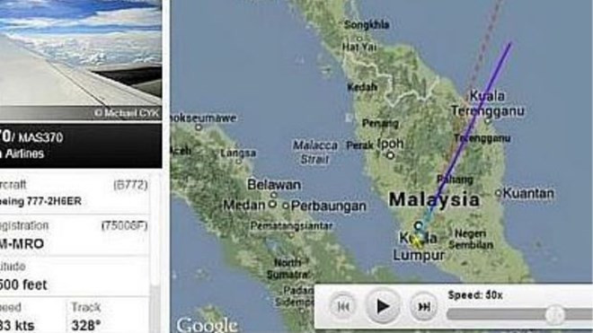 Máy bay mất tích: Nghi vấn do tác động con người