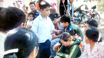 Thần y nhí” Phùng Minh Quân đang được theo dõi chứng tâm thần hoang tưởng. Ảnh: Báo Đồng Nai