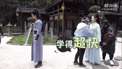 Nhậm Gia Luân, Trương Tuệ Văn không khác gì ''dancer'' ở hậu trường ''Mộ Bạch Thủ'' ảnh 5