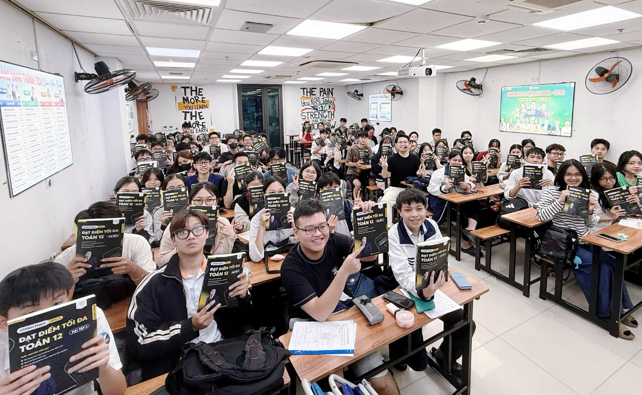 Hình ảnh lớp học hàng ngày tại SSStudy.