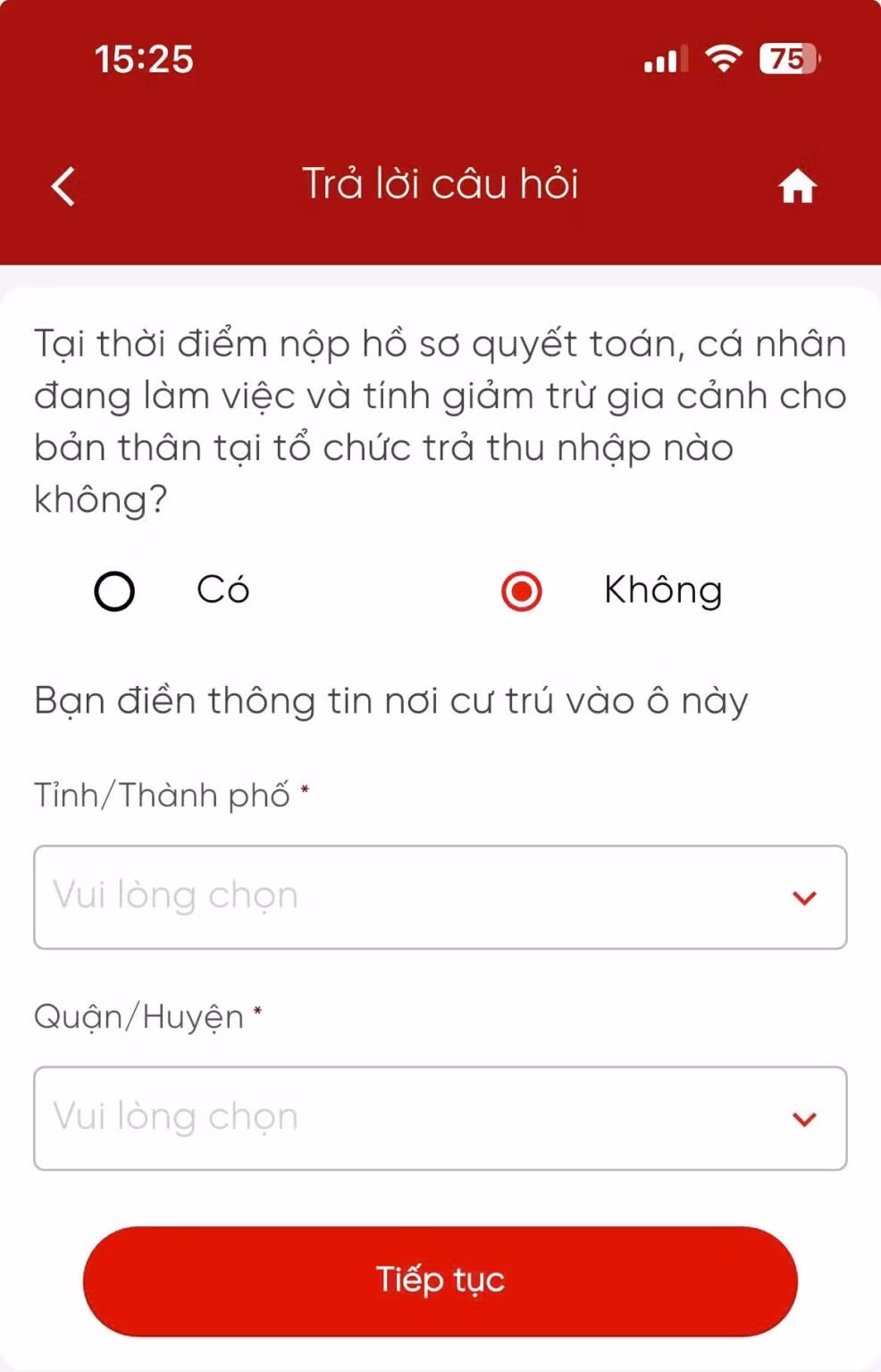 Hướng dẫn quyết toán thuế TNCN trên eTax Mobile.