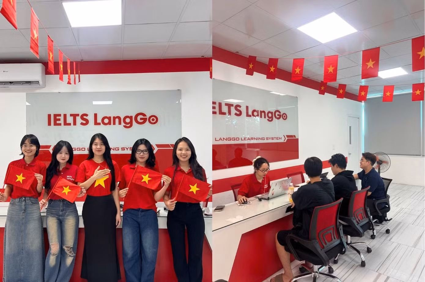 Đội ngũ cố vấn học tập trẻ chung, có chuyên môn và nhiệt tình của IELTS LangGo.
