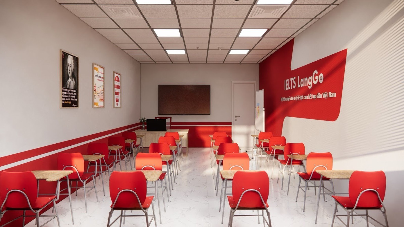 Tất cả các cơ sở của IELTS LangGo đều đảm bảo không gian học tập hiện đại và đầy đủ các thiết bị phục vụ việc học tập và ôn luyện hiệu quả.