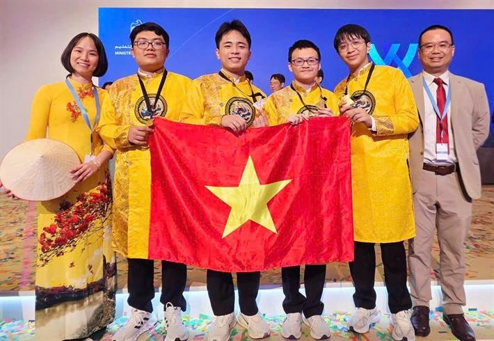 4/4 học sinh Việt Nam đều giành HCV tại Olympic Hóa học Quốc tế 2025. z680162529259454caf8ca857c858f9941226ebeb2d6e6.jpg