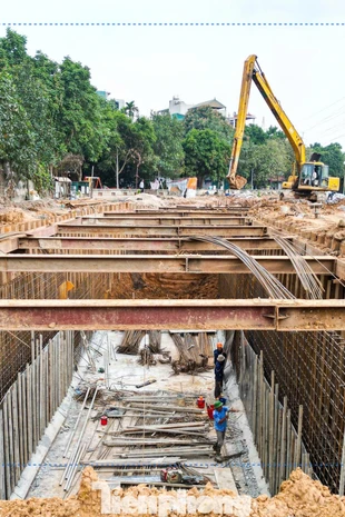 Toàn cảnh đại công trường 920 tỷ giải cứu ngập úng phía Tây Bắc Thủ đô
