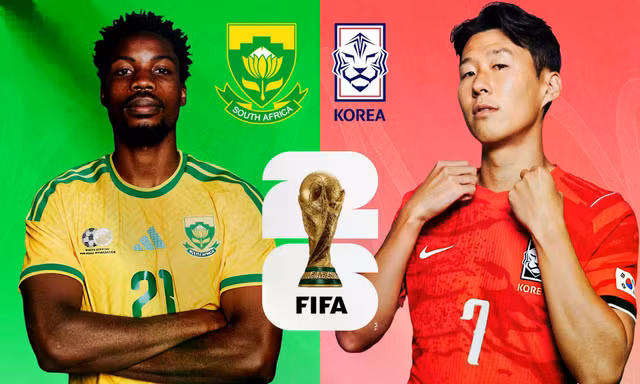Trực tiếp Nam Phi vs Hàn Quốc, 08h00 ngày 25/6: Định đoạt số phận