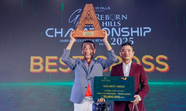 Golfer Lê Hùng Nam lập HIO lịch sử, đăng quang giải Green Reborn - Amber Hills Championship 2025