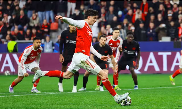 Havertz gieo sầu cho đội bóng cũ, Arsenal thoát thua trên sân Leverkusen