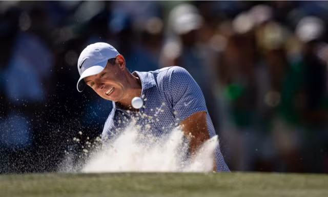 Rory McIlroy chao đảo, đi 'tàu lượn cảm xúc' tại The Masters