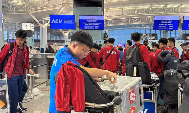 U22 Việt Nam khởi hành dự Panda Cup 2025: Bước chạy đà quan trọng cho SEA Games 33