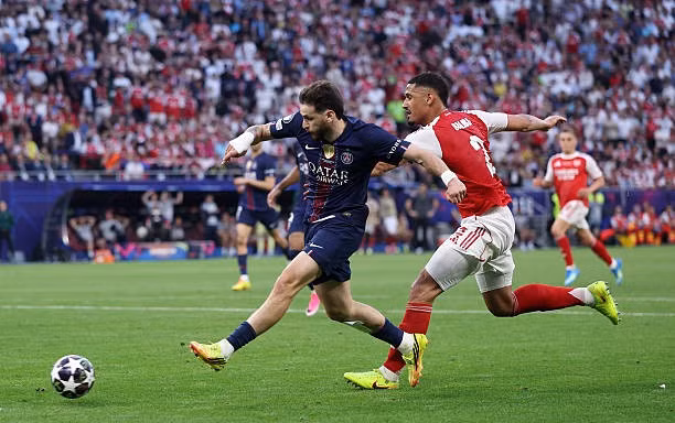 Trực tiếp chung kết C1 PSG vs Arsenal 1-1 (Hiệp phụ 1): Hai đội đá hiệp phụ 2 