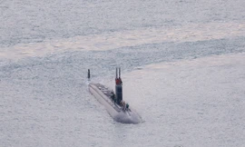 Tàu ngầm hạt nhân Mỹ cập cảng Hàn Quốc