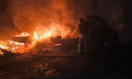 Nga dồn dập tấn công, Ukraine chìm trong bóng tối