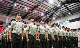 Cận cảnh quân nhân 4 nước tham gia diễu binh kỷ niệm 80 năm Quốc khánh