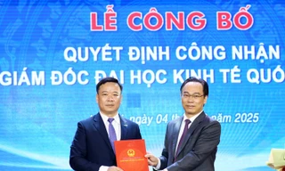 Tân Giám đốc Đại học Kinh tế Quốc dân là ai?