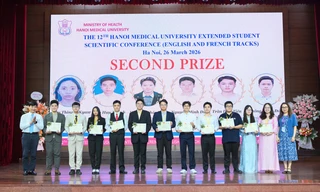 Lần đầu tiên sinh viên quốc tế tham gia hội nghị nghiên cứu khoa học tại Trường ĐH Y Hà Nội