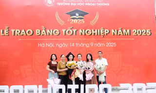 Thủ khoa tốt nghiệp toàn quốc là thủ khoa đầu ra của Trường Đại học Ngoại thương