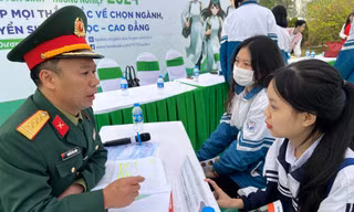 Lần đầu tiên Bộ Quốc phòng tổ chức kì thi riêng để tuyển sinh hệ quân sự