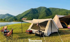 Những điểm cắm trại lý tưởng quanh Hà Nội dịp Tết 