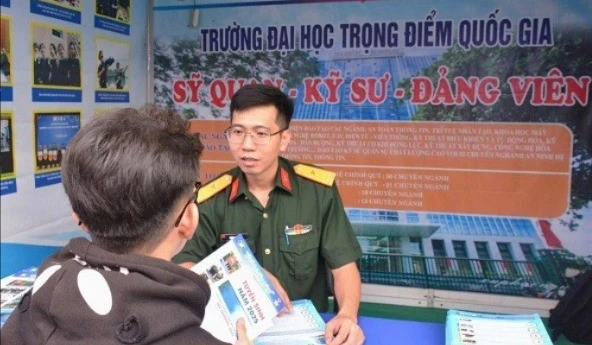 Điểm mới nhất trong tuyển sinh năm 2026 của Học viện Kỹ thuật quân sự 